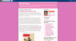 Desktop Screenshot of mybadgirlblog.blogspot.com