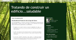 Desktop Screenshot of edificiosaludable.blogspot.com