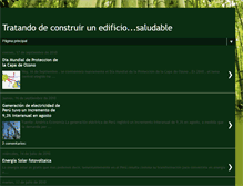 Tablet Screenshot of edificiosaludable.blogspot.com