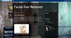 Desktop Screenshot of facial-hair-remover.blogspot.com