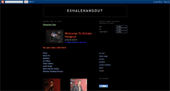 Desktop Screenshot of exhaleshangout.blogspot.com