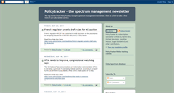 Desktop Screenshot of policytracker.blogspot.com