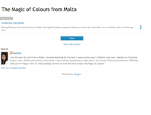 Tablet Screenshot of magicofcoloursmalta.blogspot.com