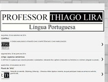 Tablet Screenshot of professorthiagolira.blogspot.com