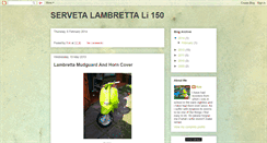 Desktop Screenshot of lambretta-li150.blogspot.com