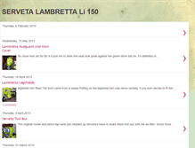 Tablet Screenshot of lambretta-li150.blogspot.com