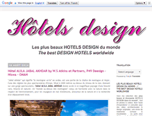 Tablet Screenshot of hotelsdesign.blogspot.com