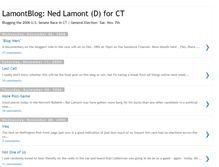Tablet Screenshot of lamontblog.blogspot.com