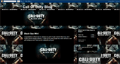 Desktop Screenshot of callofdutyblog.blogspot.com