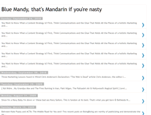 Tablet Screenshot of bluemandarin.blogspot.com