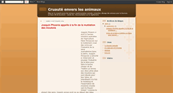 Desktop Screenshot of animaux-animale.blogspot.com