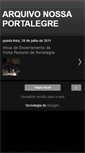 Mobile Screenshot of nossaportalegrearquivo.blogspot.com