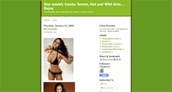 Desktop Screenshot of candyhot.blogspot.com