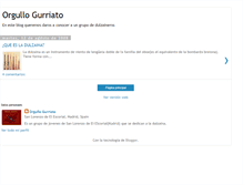 Tablet Screenshot of orgullogurriato.blogspot.com