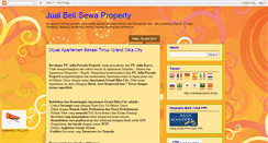 Desktop Screenshot of candraproperty.blogspot.com