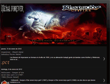 Tablet Screenshot of metalforeverchillan.blogspot.com