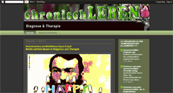 Desktop Screenshot of chronisch-leben-behandlung.blogspot.com