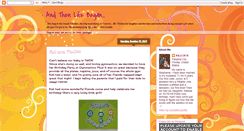 Desktop Screenshot of andthenlifebegan.blogspot.com