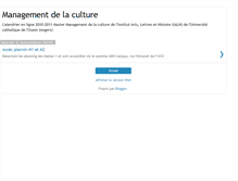 Tablet Screenshot of mastermanagementculturel.blogspot.com