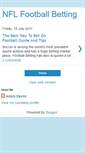 Mobile Screenshot of nfl-football-betting.blogspot.com