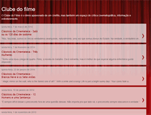 Tablet Screenshot of clubedofilmeleleo.blogspot.com