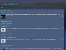 Tablet Screenshot of johnitomusic.blogspot.com