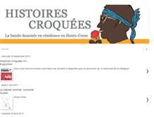 Tablet Screenshot of histoirescroquees.blogspot.com