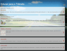 Tablet Screenshot of educartransito24.blogspot.com