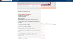 Desktop Screenshot of concursosdeartevisual.blogspot.com