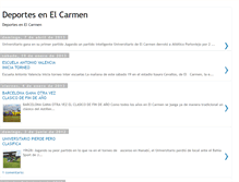 Tablet Screenshot of deportelcarmen.blogspot.com