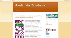 Desktop Screenshot of boletimdacidadania.blogspot.com