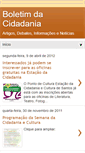 Mobile Screenshot of boletimdacidadania.blogspot.com
