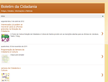Tablet Screenshot of boletimdacidadania.blogspot.com