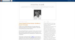 Desktop Screenshot of joannagash.blogspot.com