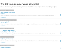Tablet Screenshot of americansengland.blogspot.com