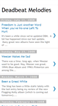 Mobile Screenshot of deadbeatmelodies.blogspot.com