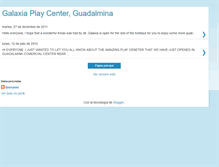 Tablet Screenshot of galaxiaguadalmina.blogspot.com