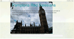 Desktop Screenshot of pamplonaredsalesians.blogspot.com