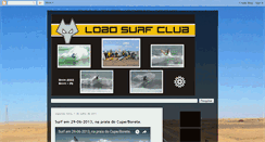 Desktop Screenshot of lobosurfclub.blogspot.com