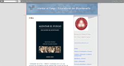 Desktop Screenshot of alentarelfuego.blogspot.com