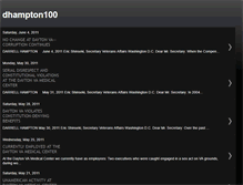 Tablet Screenshot of dhampton100.blogspot.com