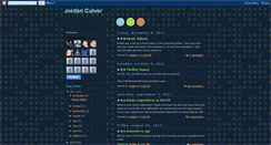 Desktop Screenshot of jnculver.blogspot.com