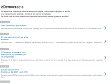 Tablet Screenshot of edemocracia.blogspot.com