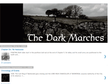 Tablet Screenshot of darkmarches.blogspot.com