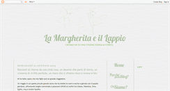 Desktop Screenshot of lamargheritaeillappio.blogspot.com