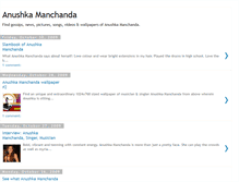 Tablet Screenshot of anushkamanchanda.blogspot.com