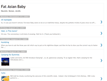 Tablet Screenshot of fatasianbaby.blogspot.com