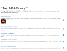 Tablet Screenshot of food-self-sufficiency.blogspot.com