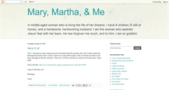 Desktop Screenshot of marymarthame.blogspot.com