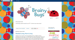 Desktop Screenshot of brainybugs.blogspot.com